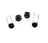 Pulsante interruttore tattile leggero da 10 pezzi con 2 pin, 6 * 5
