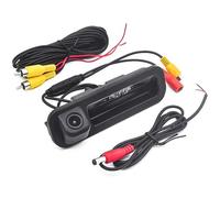 Pulsante Interruttore Tronco Maniglia Back Up Rear View CCD Car Reverse Camera Reverse Reverse Camera Parcheggio adatto per Focus 2012 Night Vision Camera