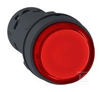 Pulsante LED momentaneo NO 24V rosso XB7NW34B1
