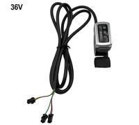 Pulsante LED TwistThumb con interruttore rosso per controllo velocità bici elet