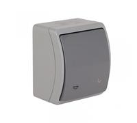 Pulsante/luce/con retroilluminazione n/t IP44 KOALA 61.360
