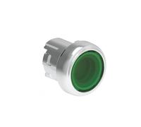 Pulsante luminoso Lovato Platinum Rasato Verde LPSBL103