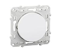 Pulsante Luminoso no 10 a - bianco - fissaggio con viti - schneider Odace