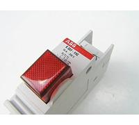 PULSANTE LUMINOSO ROSSO CON CONTATTO NC - ABB SACE EF 921 0