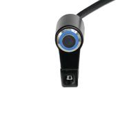 Pulsante manuale di restituzione del manuale del manubrio da 22 mm con indicatore compatibile con la maggior parte delle bici di controllo in alluminio(Self -blu)