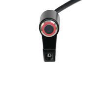 Pulsante manuale di restituzione del manuale del manubrio da 22 mm con indicatore compatibile con la maggior parte delle bici di controllo in alluminio(Rosso manuale)