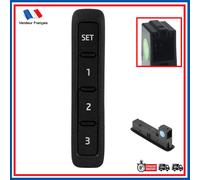 Pulsante Della Mente Esp Di Sedile per Seat Alhmabra - 1Z0959769A Nero