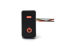 Pulsante Momentaneo Interruttore a pulsante per altoparlante auto con cavo, adatto per Toyota Land Cruiser Hilux Prado 120 FJ CRUISE LC76 REIZ 2006-2009 Pulsante Di Avvio (Power)