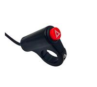 Pulsante Moto In Alluminio Interruttore Moto Flash Elettrico A Doppio Avviso Di Segnalazione Luce Di Emergenza interruttore per abat jour