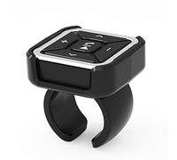 Pulsante Multimediale Bluetooth, Asudaro Lettore Musicale Multimediale Bluetooth 5.0 Riproduzione Musicale Pulsante Telecomando Da Volante Wireless Bluetooth Per IOS/Android