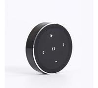 Pulsante multimediale Bluetooth, telecomando del volante del kit per auto del telefono con supporto, controller audio wireless, telecomando per selfie, per telefoni Android (nastro+Staffa)