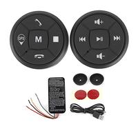 pulsante multimediale telecomando bluetooth-pulsante telecomando multimediale-KIMISS Pulsante di controllo del volante 1W, interruttore del controller Bluetooth GPS volume radio
