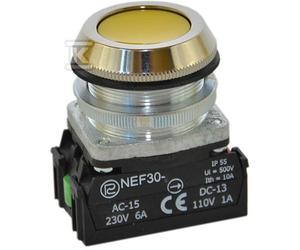 Pulsante NEF30-KXY giallo W0-NEF30-K XY G