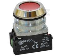 Pulsante NEF30-KXY rosso W0-NEF30-K XY C