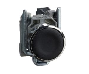 Pulsante nero Telemecanique Harmony XB4 1NA XB4BA21