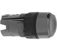 Pulsante nero ZB6AA2 rotondo, momentaneo, senza LED