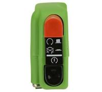 Pulsante On/Off Con Avvio 9A Domino Verde 0418AB.9A Per Moto Ricambi