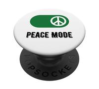 Pulsante Ovale Modalità Pace Hippie Amante Bella Carino PopSockets PopGrip Adesivo