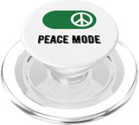 Pulsante Ovale Modalità Pace Hippie Amante Bella Carino PopSockets PopGrip per MagSafe