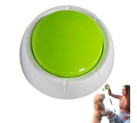 Pulsante parlante per cani, clicker per addestramento cani | Pulsante di registrazione vocale per l'addestramento del cane | Cicalino vocale di registrazione e comunicazione, forniture interattive per