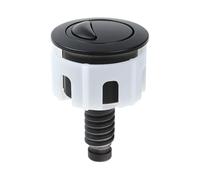 Pulsante Per Bagno - WC Con Doppio Sciacquone, Pulsante Rotondo Antiruggine Con Comando A Filo Di Facile Montaggio, Set Per Sciacquone | Soluzione Universale Per Gli Della Cassetta Del Bagno