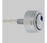 Geberit Impuls 241.800.KD.1-Pulsante 280 Twico 2 a Doppio Scarico, Cromato, Multicolore