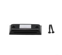 Pulsante per campanello da parete in ferro con luce integrata, pulsante affidabile per uso esterno, materiale in ferro robusto, include viti per il montaggio