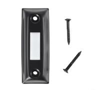 Pulsante per campanello da parete in metallo con luce di lunga durata per ingresso porta DC12 24 V impermeabile per uso esterno