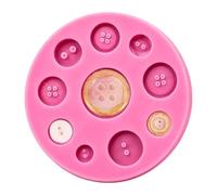 Pulsante Per Cioccolato | Silicone Riutilizzabile Per Uso Alimentare | Per Cioccolato In Silicone Multi-cavità Flessibili Per Torte, Cupcake, Fondente, Resina, Argilla, Sapone, Feste, Natal