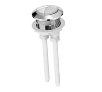 Pulsante per Scarico Wc Doppio Asta, 38mm, Argento