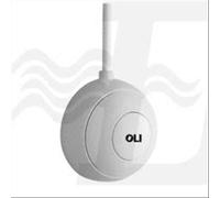 PULSANTE PER SCARICO WC PNEUMATICO ESTERNO BIANCO OLIVER