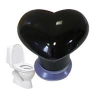 Pulsante per serbatoio WC - Aiuto a sciacquone a forma di cuore - per WC, strumento di scarico per serbatoi di WC, cassetti e maniglie per por