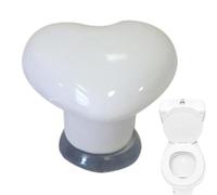 Pulsante per serbatoio WC - pulsante plastiec WC pulsante a pressione, per serbatoio WC design a forma di cuore | accessorio da bagno durevole per un comodo lavaggio, decorazione Love WC