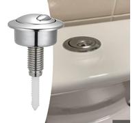 Pulsante per WC a doppio scarico, in plastica ABS, pulsante per cassetta WC per valvola 49, adatto per fori standard della cisterna da 39-42 mm