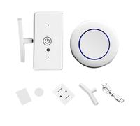 Pulsante pigro - ABS/metallo | Pulsante del telecomando | Accessorio intelligente multiuso | Pulsãnte wireless per spegnere le luci per la casa, facile controllo remoto touch, comodità 'alimentazi