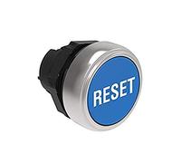Pulsante Platinum a livello, con simbolo Reset, 2,95 x 3 x 18 cm, blu (Referenza: LPCB1196)