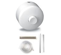 PULSANTE PNEU A PARETE PER MONTAGGIO ESTERNO Bianco PUCCI