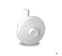 PULSANTE PNEU A PARETE PER MONTAGGIO INCASSO Bianco PUCCI