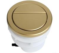 Pulsante pneumatico dello sciacquone della toilette dell'ABS per i sistemi | Piastra di spinta rotonda a doppio filo con filo completo e mezzo, adatta per fori di montaggio da 72,5 a 80 mm