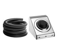 Pulsante pneumatico esterno a pedale cromato CASSETTE PUCCI