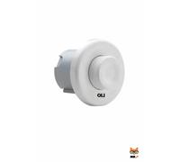 PULSANTE PNEUMATICO INCASSO SPORGENTE ø105mm ABS BIANCO OL0718063