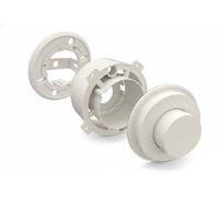 Pulsante pneumatico PUSH TOTAL ONE in ABS bianco per cassette PNEO ad incasso o