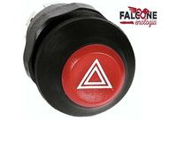 Interruttore LUMINOSO a pulsante Pneutron 12 VOLT Emergenza 4 FRECCE