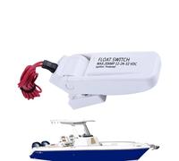 Pulsante pompa di sentina - efficiente pulsante galleggiante pompa inferiore | regolatore di pompa marina impermeabile | interruttore automatico DC Puump | Sistema di scarico della barca senza sforzo