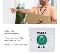 Pulsante porta 12-24V pulsante controllo accessi facile installazione IK10 antid