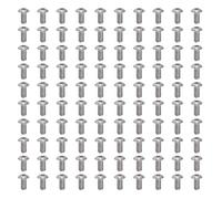 Pulsante Porta della testa viti viti rotonde della testa esagono viti M4 viti di testa del pulsante viti presa esagono viti per le industrie macchinari di precisione 100pc in (2802-0004-0008)