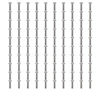Pulsante Porta della testa viti viti rotonde della testa esagono viti M4 viti di testa del pulsante viti presa esagono viti per le industrie macchinari di precisione 100pc in (2802-0004-0016)