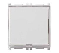 Pulsante portanome 1P 10A 2M - serie Vimar Plana