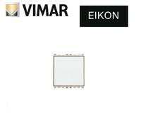 Pulsante targhetta 1P NO 10A Vimar Eikon 20050.B bianco
