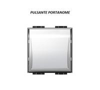 BTICINO LIVINGLIGHT PULSANTE CON TARGA PORTANOME LN4040